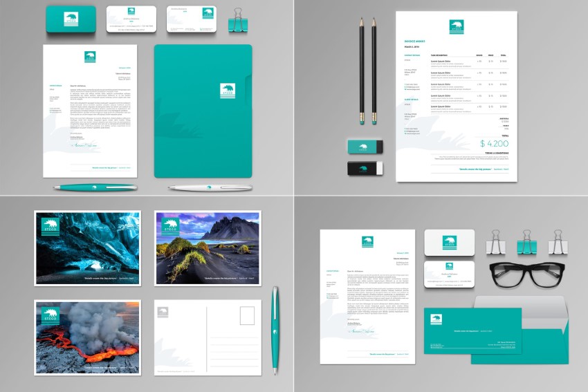 Business Stationery Templates W/ Professional Corporate Designs ...